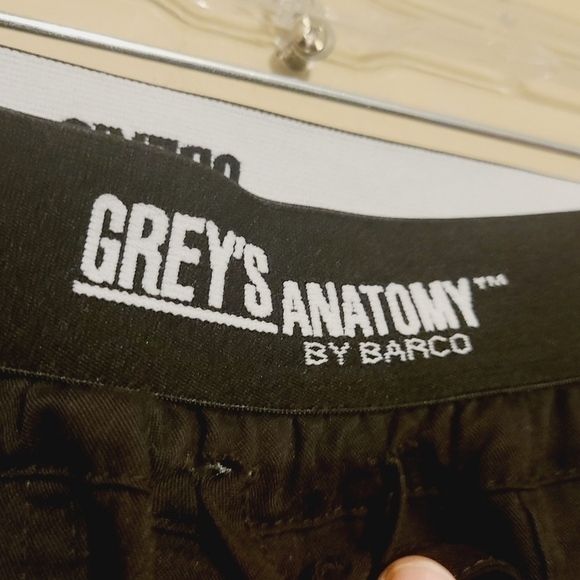 Barco Uniforms | Black Grey's Anatomy Athleisure Medical Scrubs Pants (Size XS) - Picture 2 of 14